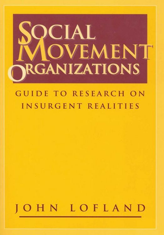 Produktbild: Social Movement Organizations