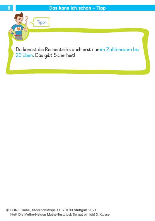 Produktbild: Mathe-Testblock So gut bin ich! 3. Klasse