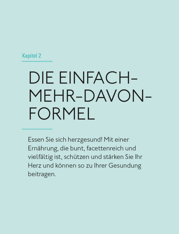 Produktbild: Ern&auml;hrung f&uuml;r das Herz