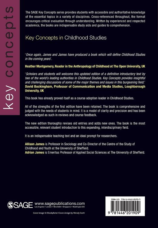 Produktbild: Key Concepts in Childhood Studies