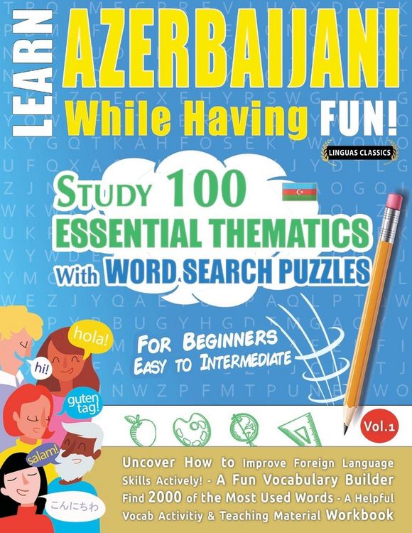 Produktbild: LEARN AZERBAIJANI WHILE HAVING FUN! - FOR BEGINNERS