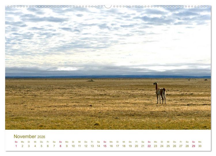Produktbild: Weites Argentinien (hochwertiger Premium Wandkalender 2026 DIN A2 quer), Kunstdruck in Hochglanz