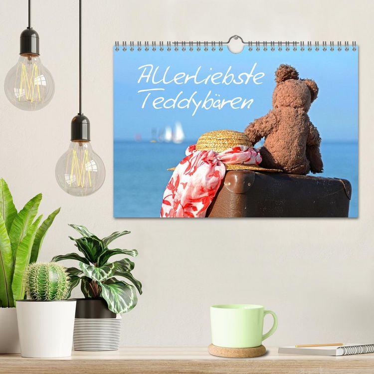 Produktbild: Allerliebste Teddyb&auml;ren (Wandkalender 2026 DIN A4 quer), CALVENDO Monatskalender