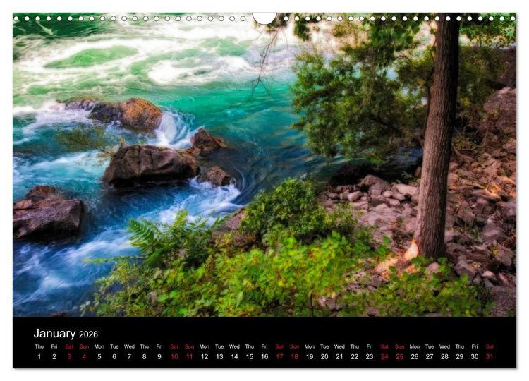 Produktbild: Niagara Falls 2026 (Wall Calendar 2026 DIN A3 landscape), CALVENDO 12 Month Wall Calendar