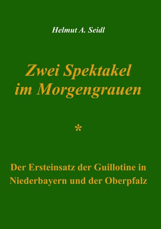 Produktbild: Zwei Spektakel im Morgengrauen