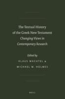 Produktbild: The Textual History of the Greek New Testament