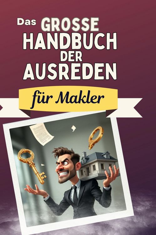 Produktbild: Das gro&szlig;e Handbuch der Ausreden f&uuml;r Makler