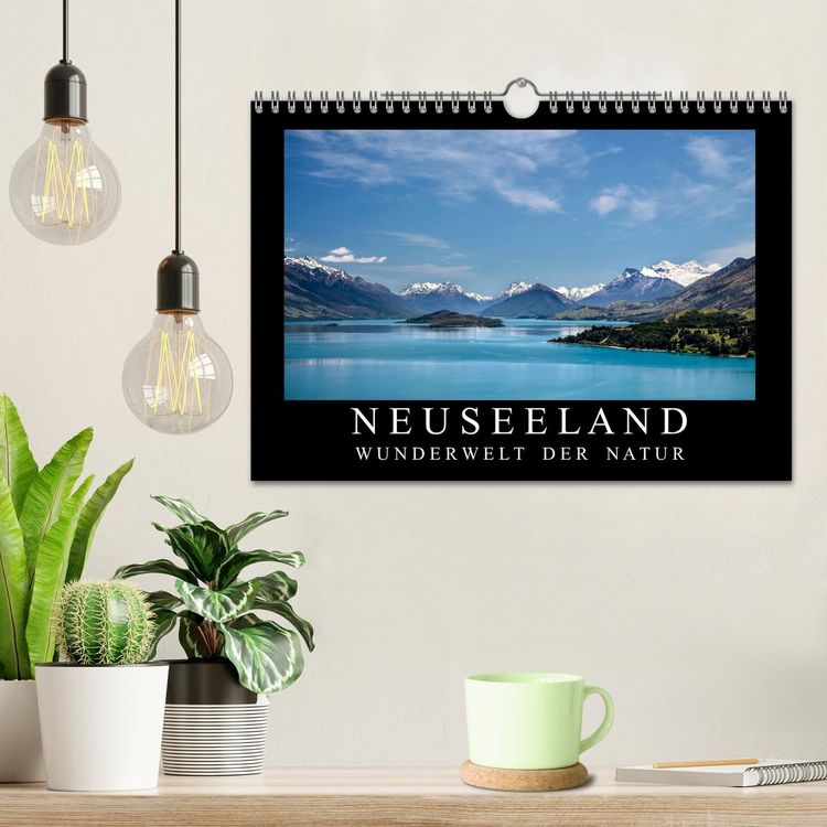 Produktbild: Neuseeland - Wunderwelt der Natur (Wandkalender 2026 DIN A4 quer), CALVENDO Monatskalender