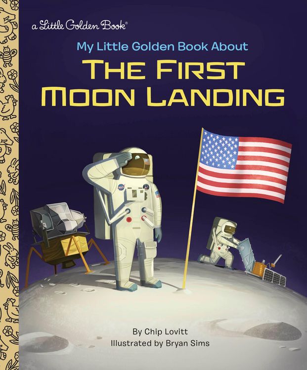 Produktbild: My Little Golden Book About the First Moon Landing