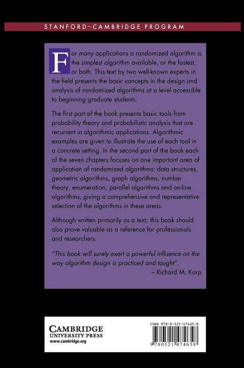Produktbild: Randomized Algorithms