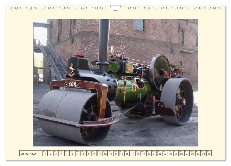 Produktbild: Steam engines (Wall Calendar 2026 DIN A3 landscape), CALVENDO 12 Month Wall Calendar