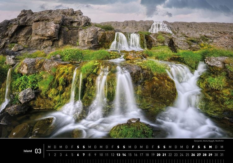 Produktbild: Island Premiumkalender 2027