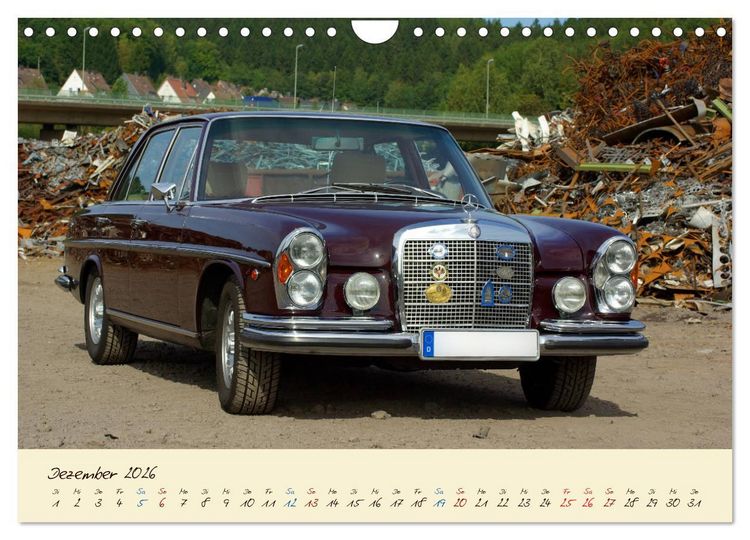 Produktbild: Klassiker mit Stern (Wandkalender 2026 DIN A4 quer), CALVENDO Monatskalender