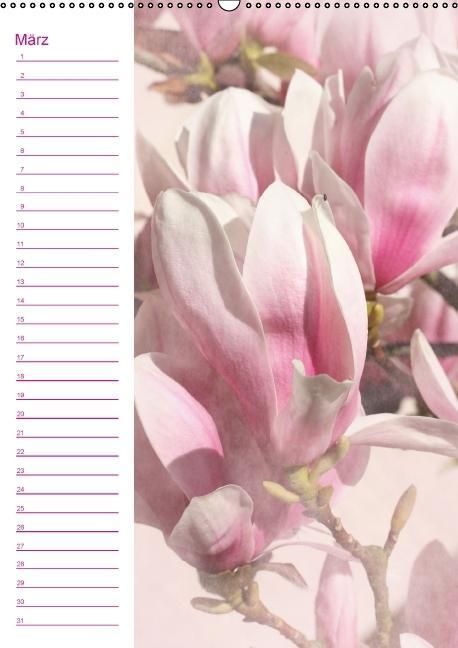 Produktbild: Bl&uuml;tentr&auml;ume Geburtstagskalender (Wandkalender immerw&auml;hrend DIN A2 hoch)