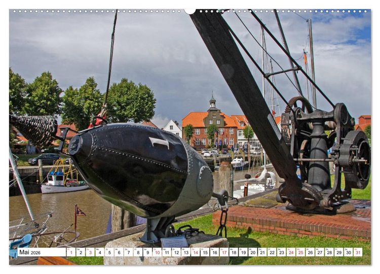 Produktbild: Die Nordsee zwischen Stade und Pellworm (hochwertiger Premium Wandkalender 2026 DIN A2 quer), Kunstdruck in Hochglanz