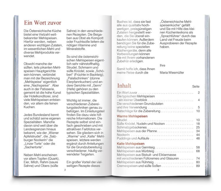 Produktbild: KOMPASS K&uuml;chensch&auml;tze &Ouml;sterreichische Mehlspeisen