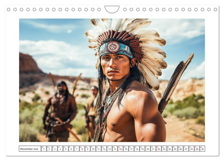 Produktbild: St&auml;mme der Pr&auml;rie (Wandkalender 2026 DIN A4 quer), CALVENDO Monatskalender