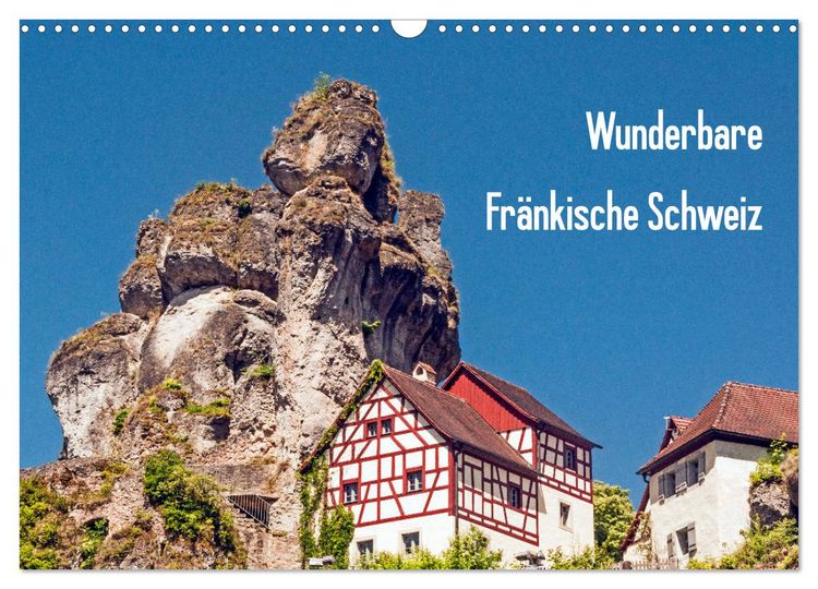 Produktbild: Wunderbare Fr&auml;nkische Schweiz (Wandkalender 2026 DIN A3 quer), CALVENDO Monatskalender