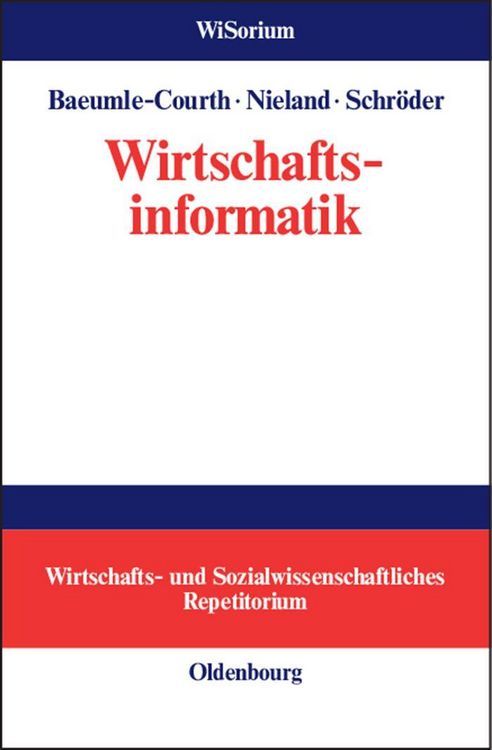 Produktbild: Wirtschaftsinformatik