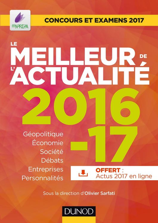 Produktbild: Le meilleur de l'actualit&eacute; 2016-17
