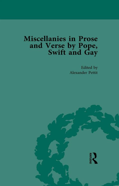 Produktbild: Miscellanies in Prose and Verse by Pope, Swift and Gay Vol 2
