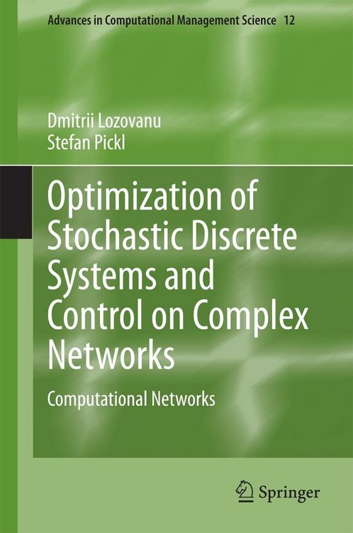 Produktbild: Optimization of Stochastic Discrete Systems and Control on Complex Networks
