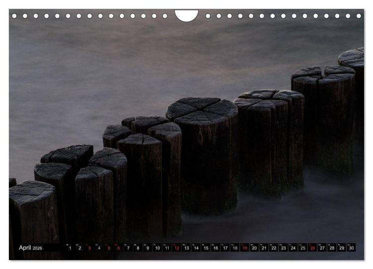 Produktbild: Binz Zingst 2026 (Wandkalender 2026 DIN A4 quer), CALVENDO Monatskalender