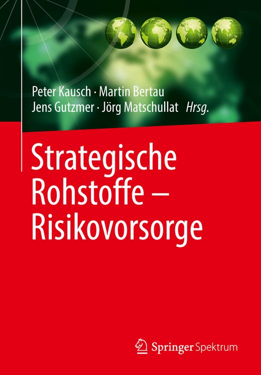 Produktbild: Strategische Rohstoffe &mdash; Risikovorsorge