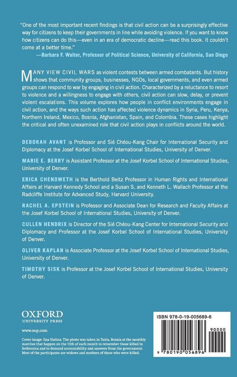 Produktbild: Civil Action and the Dynamics of Violence