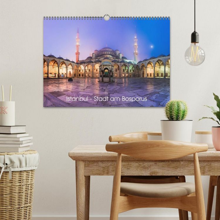 Produktbild: Istanbul - Stadt am Bosporus (Wandkalender 2026 DIN A3 quer), CALVENDO Monatskalender
