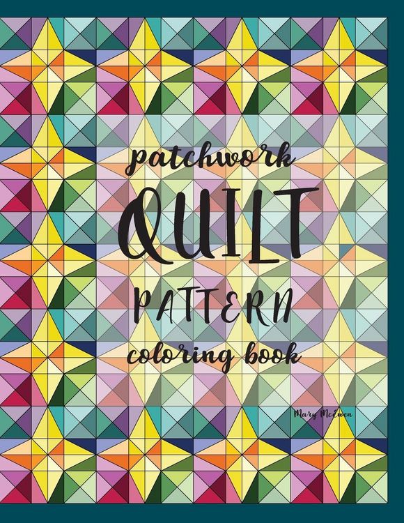 Produktbild: Patchwork Quilt Pattern Coloring Book