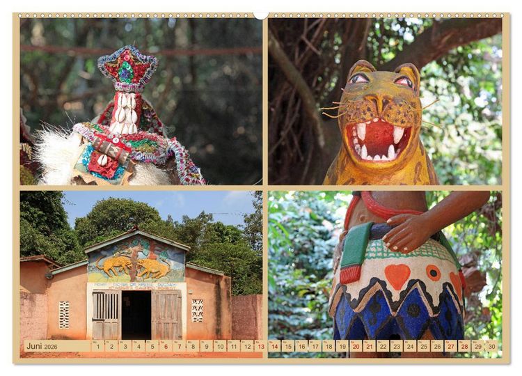 Produktbild: Westafrika, Highlights vom schwarzen Kontinent (hochwertiger Premium Wandkalender 2026 DIN A2 quer), Kunstdruck in Hochglanz