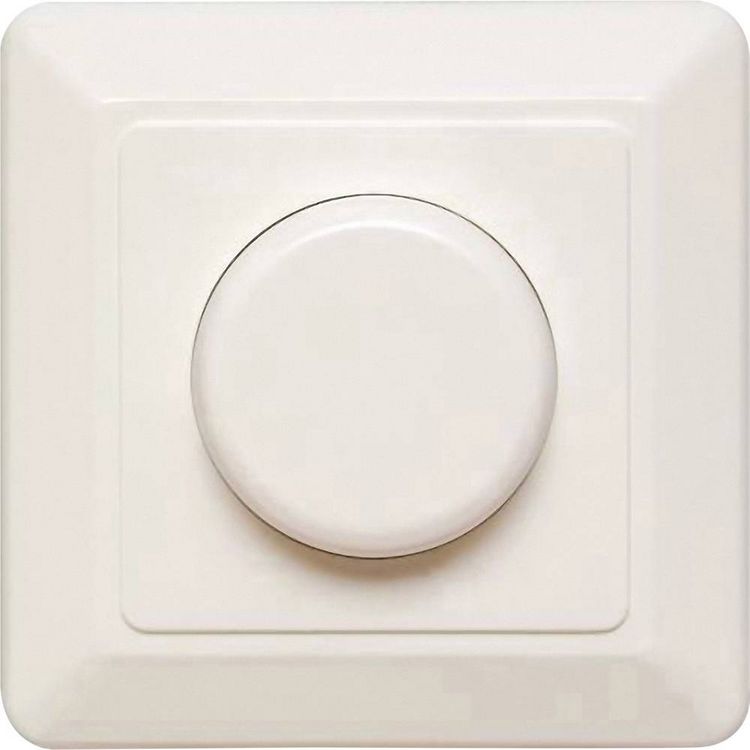 Produktbild: Ehmann T46.03 Unterputz Dimmer Geeignet f&uuml;r Leuchtmittel: LED-Lampe, Energiesparlampe, Gl&uuml;hlampe, Halogenlampe Wei&szlig;