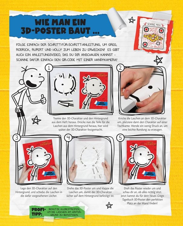 Produktbild: Gregs Tagebuch - Meine 3D-Poster
