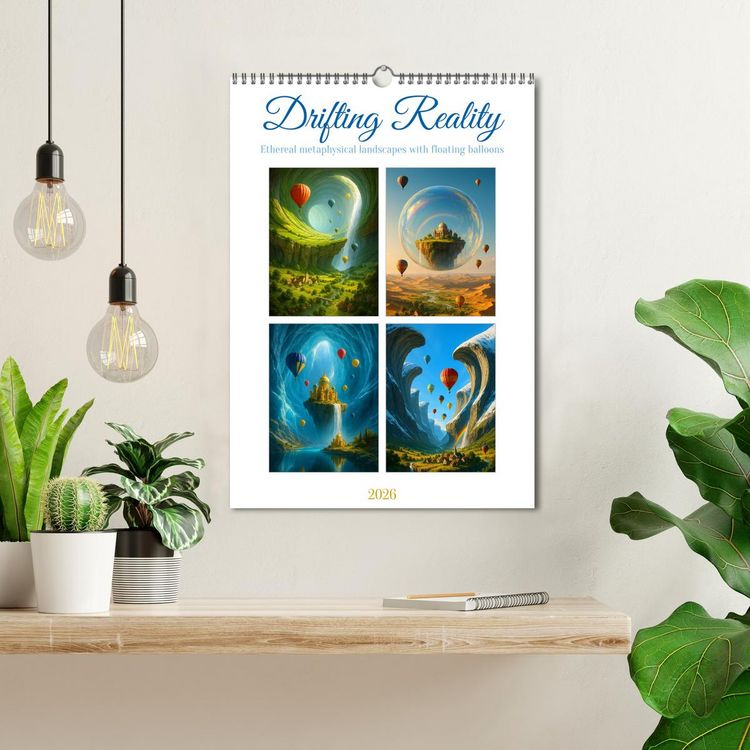 Produktbild: Drifting Reality (Wall Calendar 2026 DIN A3 portrait), CALVENDO 12 Month Wall Calendar