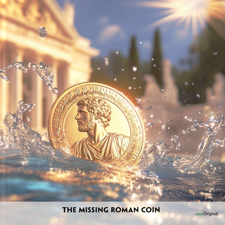 Produktbild: The Missing Roman Coin - Englisch-H&ouml;rverstehen meistern