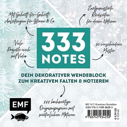 Produktbild: 333 Origami Minis &ndash; Winterzauber