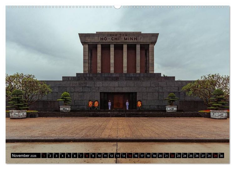 Produktbild: VIETNAM - Von Saigon nach Hanoi (hochwertiger Premium Wandkalender 2026 DIN A2 quer), Kunstdruck in Hochglanz