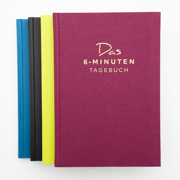 Produktbild: Das 6-Minuten-Tagebuch (rubin)