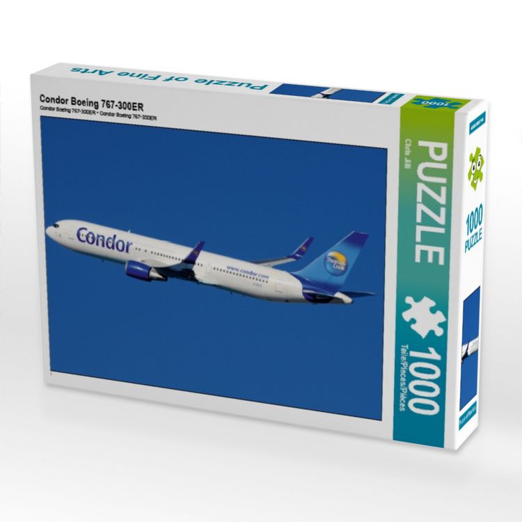 Produktbild: CALVENDO Puzzle Condor Boeing 767-300ER | 1000 Teile Lege-Gr&ouml;&szlig;e 64 &times; 48 cm Foto-Puzzle f&uuml;r gl&uuml;ckliche Stunden