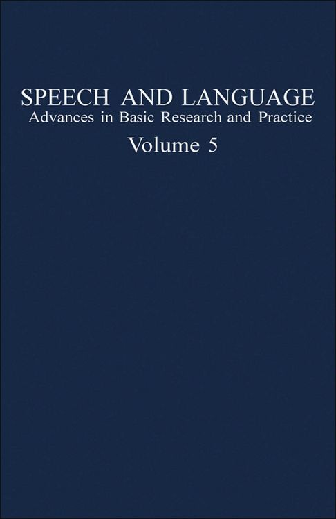 Produktbild: Speech and Language