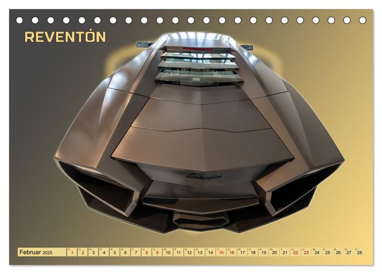 Produktbild: Ikonen der Automobilkunst (Tischkalender 2025 DIN A5 quer), CALVENDO Monatskalender