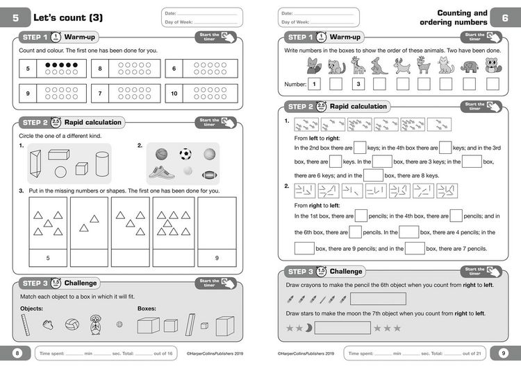 Produktbild: Maths in 5 Minutes a Day Age 5-6