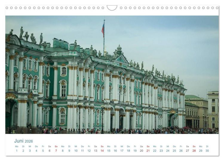 Produktbild: Sankt Petersburg - "Venedig des Nordens" (Wandkalender 2026 DIN A3 quer), CALVENDO Monatskalender