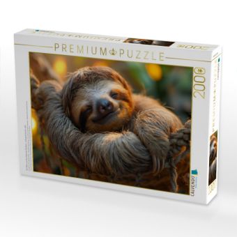 Produktbild: CALVENDO Puzzle Ein Motiv aus dem Kalender Faultiere - entspannt durchs Jahr | 2000 Teile Lege-Gr&ouml;&szlig;e 90x67cm Foto-Puzzle f&uuml;r gl&uuml;ckliche Stunden