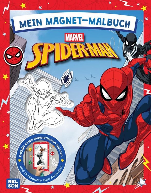 Produktbild: Mein Magnet-Malbuch Spider-Man