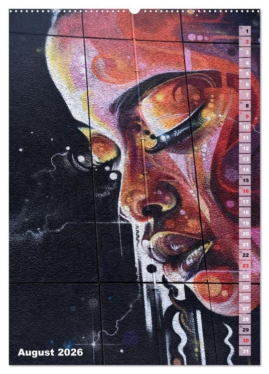 Produktbild: London - Hotspot der Street Art (Wandkalender 2026 DIN A2 hoch), CALVENDO Monatskalender