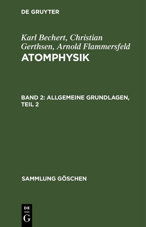 Produktbild: Allgemeine Grundlagen, Teil 2