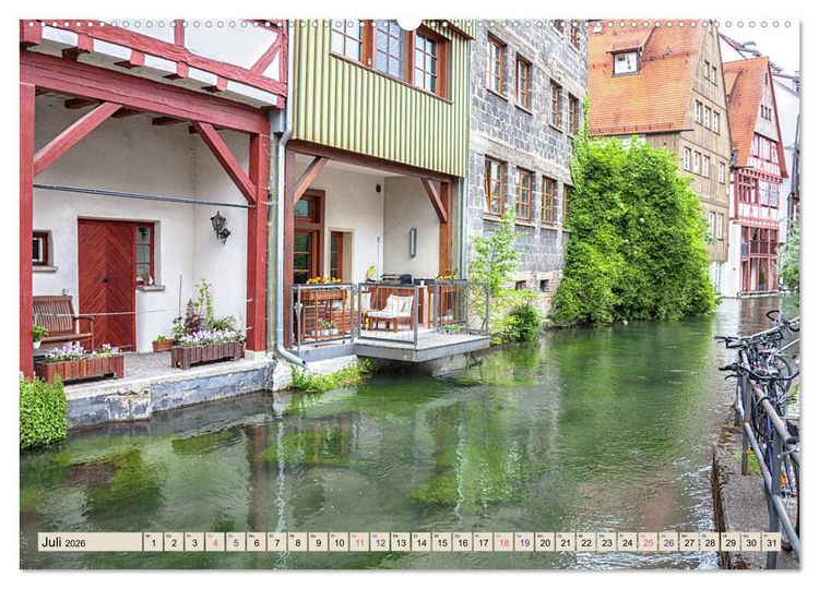 Produktbild: Ulm - einfach sehenswert (Wandkalender 2026 DIN A2 quer), CALVENDO Monatskalender