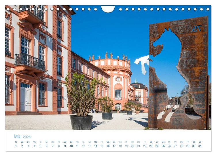 Produktbild: Daheim in Wiesbaden (Wandkalender 2026 DIN A4 quer), CALVENDO Monatskalender